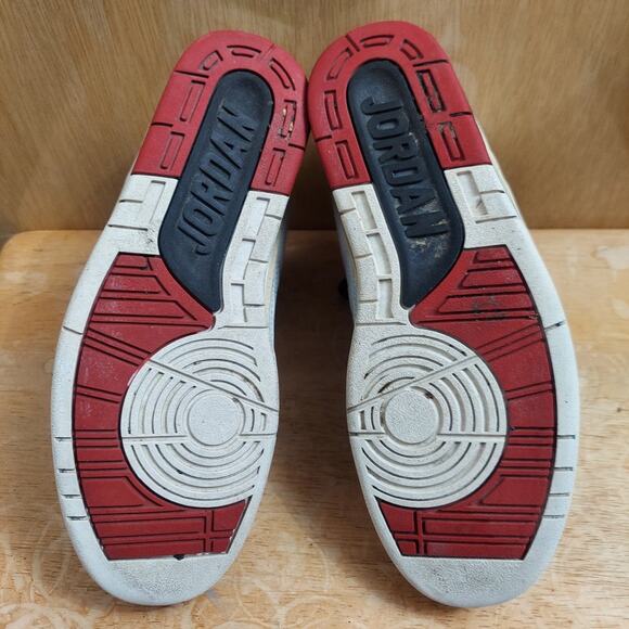 Air Jordan 2 Retro 2004 Chicago 308308-161 Men's US 8.5 White Basketball Shoes - Picture 8 of 9